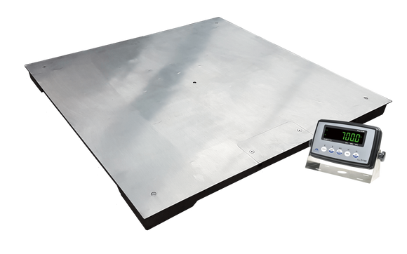 Themis HDSS-5000 4' X 4' Stainless Steel Floor Scale