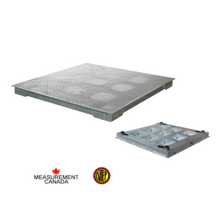 Anyload FSP-GI Galvanized Mild Steel Legal Floor Scales