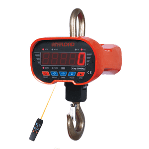 Anyload OCSB3 Crane Scale orange with separate remote