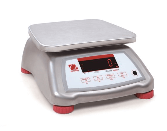 Ohaus Valor 4000 Stainless Steel Portion Scales