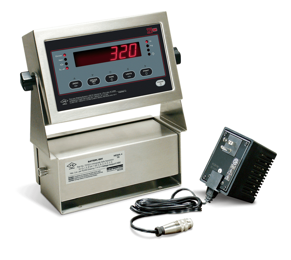 Valley Scales | Rice Lake 320IS Digital Weighing Indicator