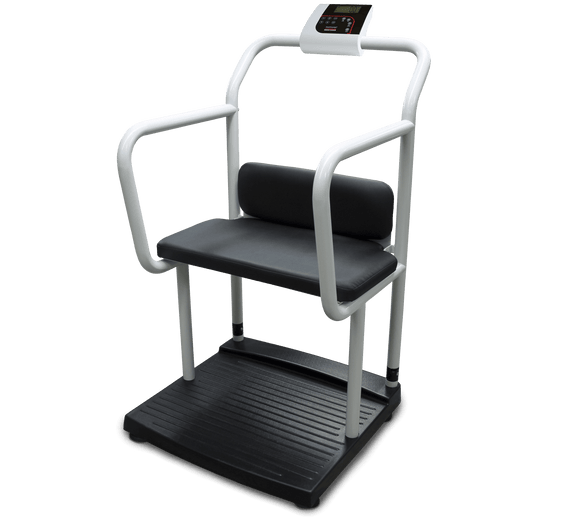 Rice Lake Bariatric Scale (w/ Handrail and Chair)