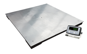 Themis HDSS-5000 4' X 4' Stainless Steel Floor Scale