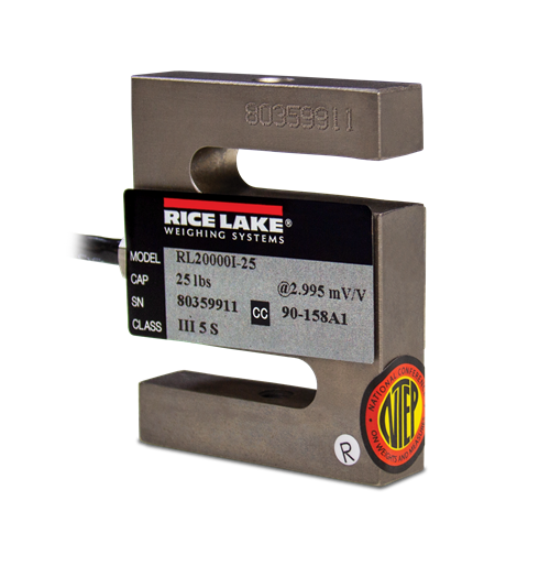 Rice Lake RL20000I Alloy Steel S-Beam Load Cell